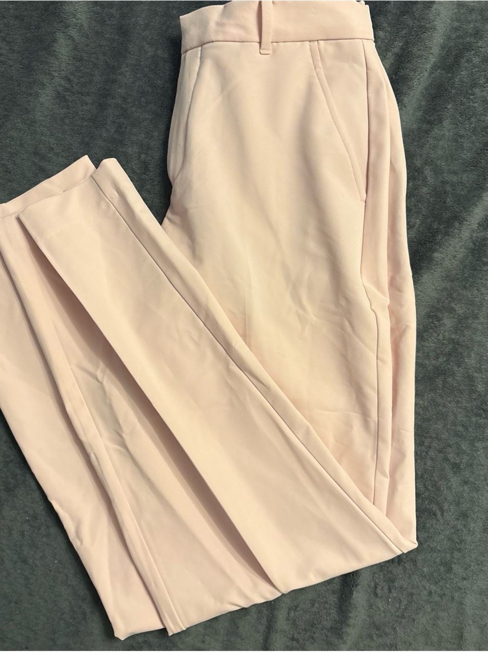 Tommy Hilfiger Pale Pink Tailored Trousers
